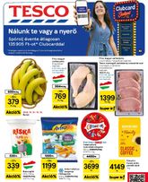 Tesco akciós újság, érvényes csütörtöktől 10.15.