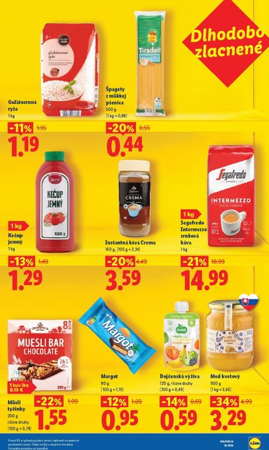 Leták Lidl - Lidl - Dlhodobo zlacnené od 03.07. do 31.12. - strana 7