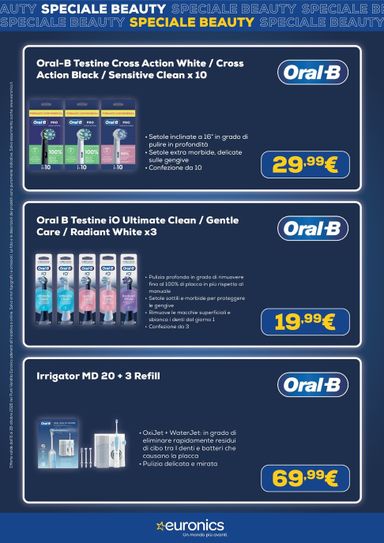 Volantino Euronics - Euronics - Beauty valido dal 08/10 al 28/10 - pagina 8