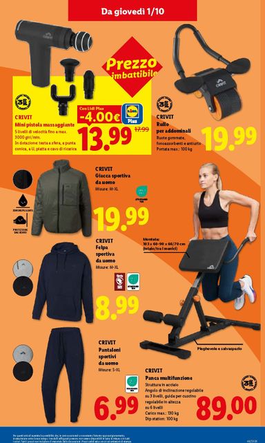 Volantino Lidl - Lidl valido dal 01/10 al 07/10 - pagina 29