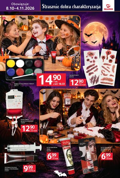 Gazetka Selgros - Selgros cash&carry - Katalog Halloween od 08.10. do 04.11. - strona 4