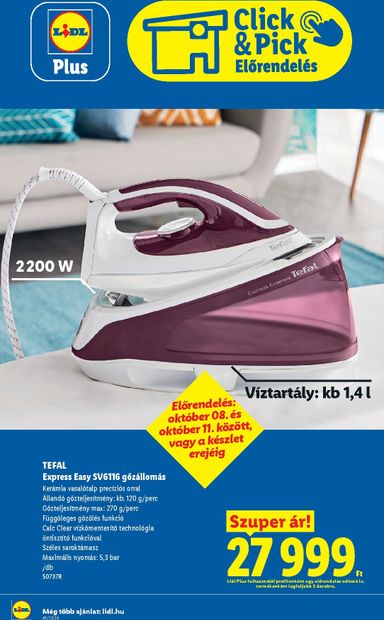 Akciós újság Lidl - Lidl - Nonfood érvényes 10.08.-tól 10.14.-ig - 16 oldal