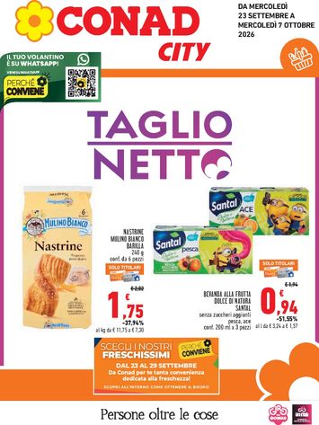 Volantino Conad City - Conad City valido dal 23/09 al 07/10 - pagina 1