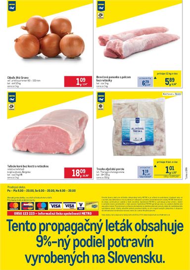 Leták METRO - Metro - Gastronómia od 23.09. do 06.10. - strana 6