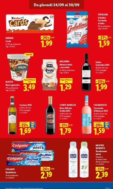 Volantino Lidl - Lidl valido dal 24/09 al 30/09 - pagina 17