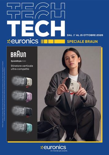 Volantino Euronics - Euronics - Speciale Braun valido dal 01/10 al 15/10 - pagina 1