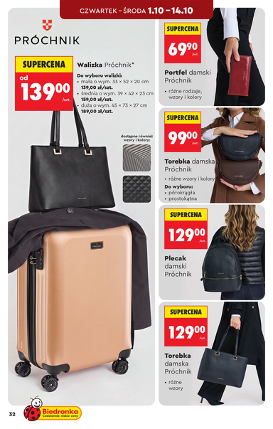 Leták Biedronka - Biedronka - Hity i inspiracje od 28.09. do 10.10. - strana 32