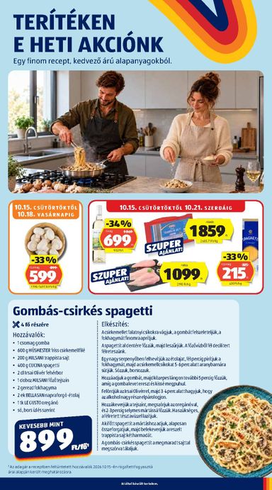 Akciós újság Aldi - Aldi érvényes 10.15.-tól 10.21.-ig - 27 oldal