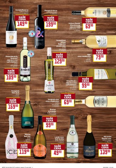 Leták Billa - Billa - Katalog: Podzimní nápoje od 30.09. do 20.10. - strana 11