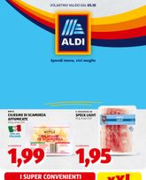 Volantini ALDI da lunedì 05/10