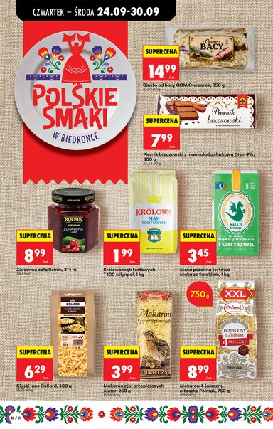 Leták Biedronka - Biedronka od 24.09. do 30.09. - strana 58