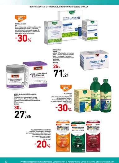 Volantino Spazio Conad - Spazio Conad - Catalogo Bellezza - Roma valido dal 18/09 al 15/10 - pagina 22