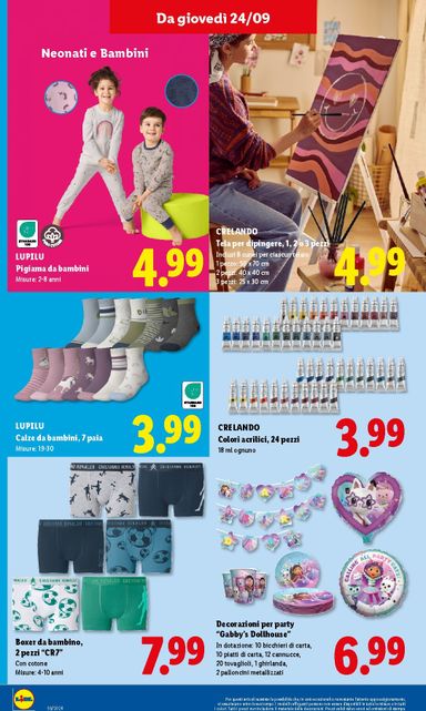 Volantino Lidl - Lidl valido dal 24/09 al 30/09 - pagina 24