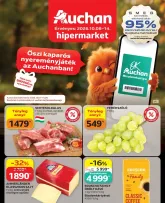 Auchan Hipermarket, érvényes csütörtöktől 2026.10.08.