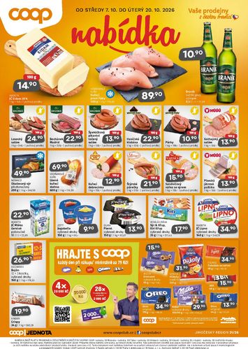 Leták COOP - Coop - Jižní Čechy od 07.10. do 20.10. - strana 1