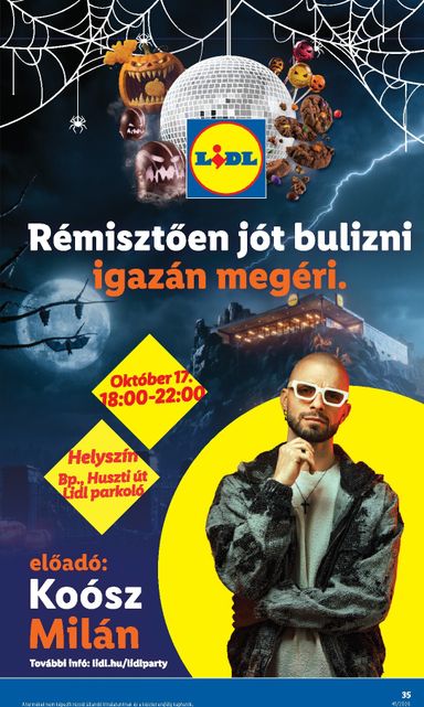 Akciós újság Lidl - Lidl érvényes 10.08.-tól 10.14.-ig - 35 oldal