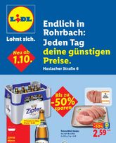 Lidl - Lohnt sich-Flugblatt gültig ab Donnerstag 01.10.2026