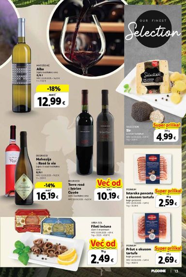 Katalog Plodine - Plodine - Vinski putopis vrijedi od 24.09. do 07.10. - stranica 13