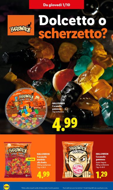 Volantino Lidl - Lidl - Da Lidl ogni brivido vale davvero valido dal 01/10 al 31/10 - pagina 4