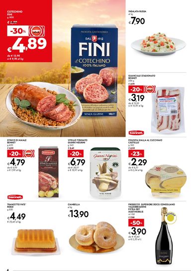 Volantino Bennet - Bennet - L'autunno in Tavola valido dal 01/10 al 14/10 - pagina 4