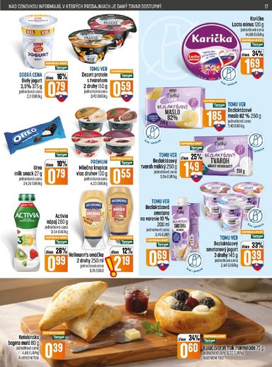 Leták COOP Jednota - COOP Jednota od 01.10. do 07.10. - strana 17