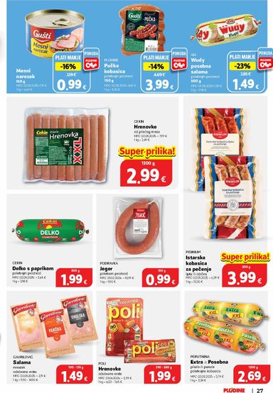 Katalog Plodine - Plodine vrijedi od 30.09. do 06.10. - stranica 27