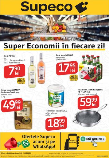 Catalogul Supeco - Supeco - Bilingv de la 01.10. până la 14.10. - pagina 1