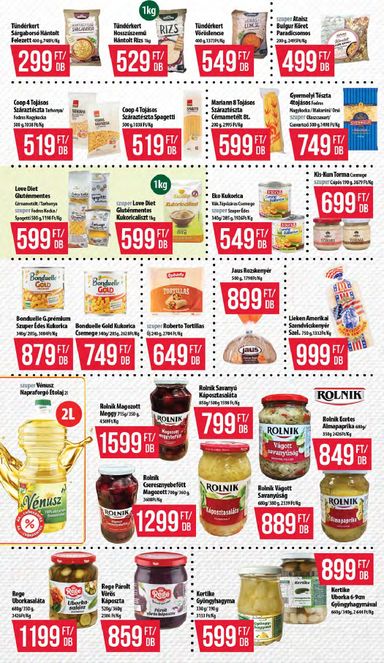 Akciós újság Coop - Coop - Hétforrás érvényes 10.15.-tól 10.28.-ig - 8 oldal