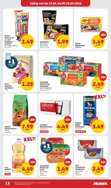 PENNY-Flugblatt - PENNY gültig ab 17.09. bis 23.09. - seite 13