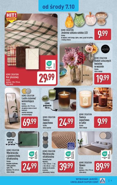 Gazetka ALDI - ALDI - Artykuły przemysłowe i tekstylia od 07.10. do 10.10. - strona 5