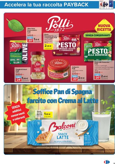 Volantino Carrefour - Carrefour - Punti Sprint Payback valido dal 29/09 al 12/10 - pagina 19