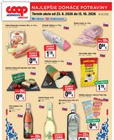 COOP Jednota - Brezno platný od stredy 23.09.2026