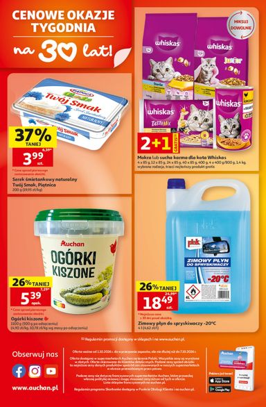 Gazetka Auchan - Supermarket Auchan od 01.10. do 07.10. - strona 8