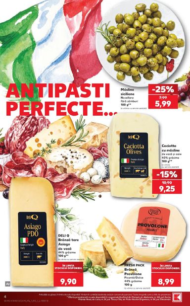 Catalogul Kaufland - Kaufland - Ciao Italia de la 30.09. până la 06.10. - pagina 4