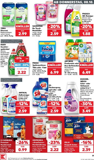 Leták Kaufland Německo - Kaufland Německo od 08.10. do 14.10. - strana 51