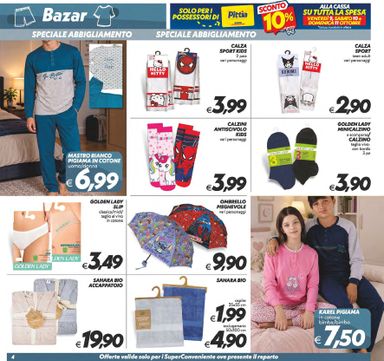 Volantino Super Conveniente - Super Conveniente - Arena di Catania/Arena di Misterbianco valido dal 02/10 al 12/10 - pagina 29