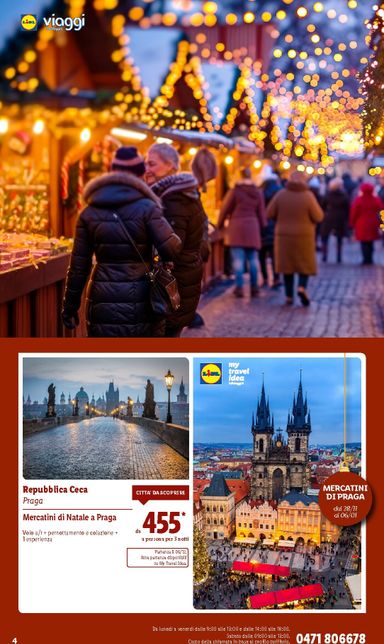 Volantino Lidl - Lidl - Viaggi valido dal 08/10 al 15/12 - pagina 4