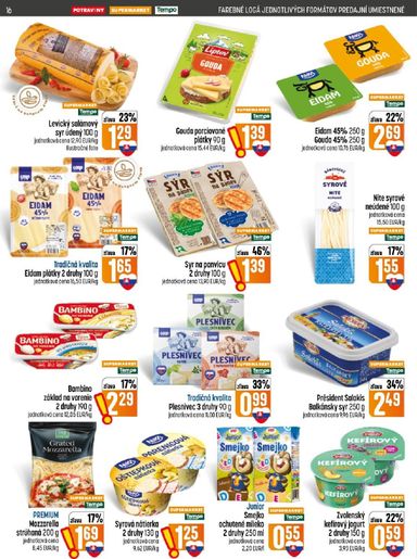 Leták COOP Jednota - COOP Jednota od 01.10. do 07.10. - strana 16