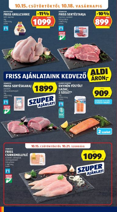 Akciós újság Aldi - Aldi érvényes 10.15.-tól 10.21.-ig - 8 oldal