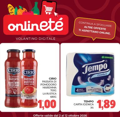 Volantino Eté - Eté - Prime valido dal 02/10 al 12/10 - pagina 25