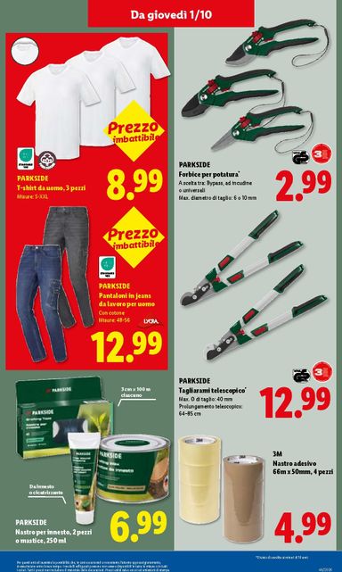 Volantino Lidl - Lidl valido dal 01/10 al 07/10 - pagina 25