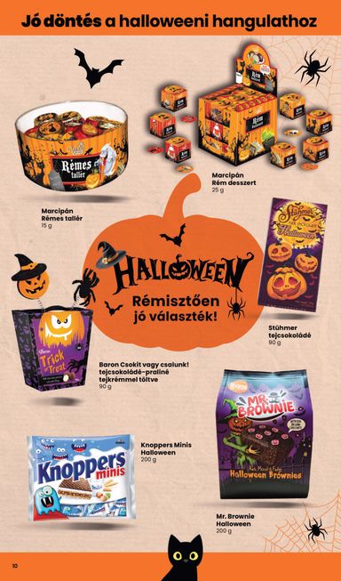 Akciós újság Spar - SPAR - Halloween katalógus érvényes 10.01.-tól 10.31.-ig - 10 oldal
