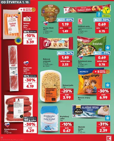 Leták Kaufland - Kaufland od 01.10. do 07.10. - strana 22