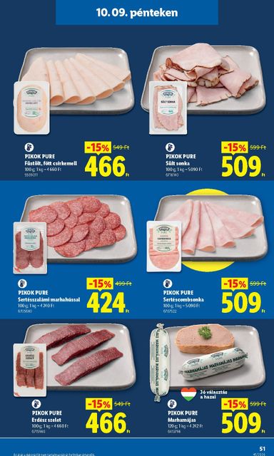 Akciós újság Lidl - Lidl érvényes 10.08.-tól 10.14.-ig - 51 oldal