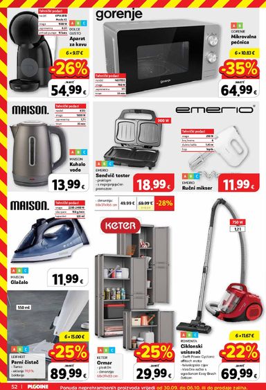 Katalog Plodine - Plodine vrijedi od 30.09. do 06.10. - stranica 52