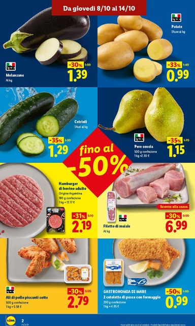 Volantino Lidl - Lidl - Ci siamo rifatti il look! - Lugo valido dal 08/10 al 14/10 - pagina 2