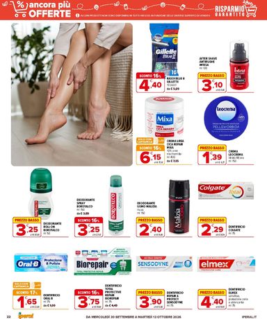Volantino Iperal - Iperal - Ancora più offerte valido dal 30/09 al 13/10 - pagina 22