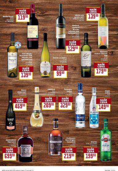 Leták Billa - Billa - Katalog: Podzimní nápoje od 30.09. do 20.10. - strana 13