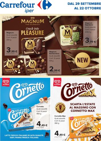 Volantino Carrefour - Carrefour - Speciale Unilever valido dal 24/09 al 22/10 - pagina 1