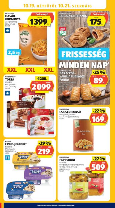 Akciós újság Aldi - Aldi érvényes 10.15.-tól 10.21.-ig - 30 oldal